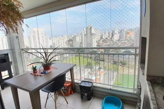 Varanda de apartamento à venda com 2 quartos, 65m² em Barra Funda, São Paulo