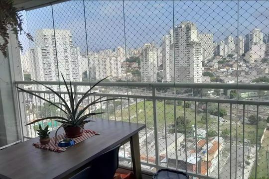 Varanda de apartamento à venda com 2 quartos, 65m² em Barra Funda, São Paulo