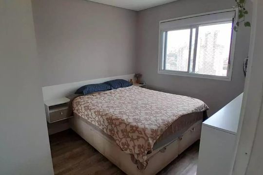 Quarto de apartamento à venda com 2 quartos, 65m² em Barra Funda, São Paulo