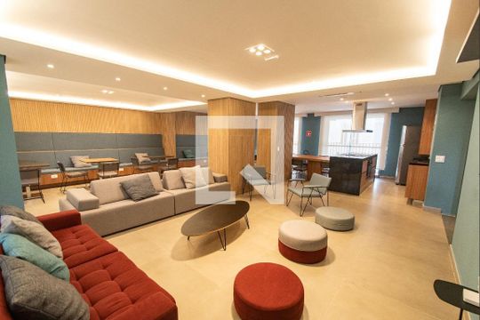 Salão de festas de kitnet/studio para alugar com 1 quarto, 27m² em Liberdade, São Paulo