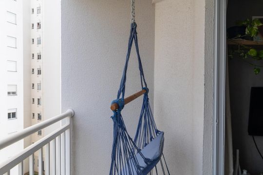Sacada de apartamento à venda com 2 quartos, 43m² em Jardim Ipaussurama, Campinas