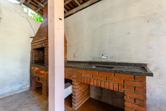 Churrasqueira de casa para alugar com 2 quartos, 100m² em Cidade D’abril, São Paulo