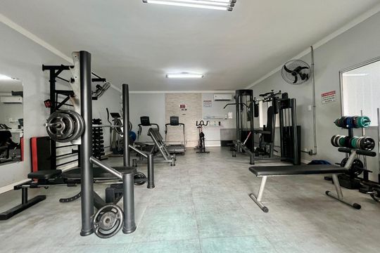 Área comum - Academia de apartamento à venda com 1 quarto, 45m² em Jardim Nova Europa, Campinas