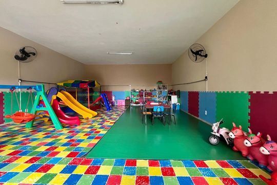 Área Comum - Brinquedoteca de apartamento à venda com 1 quarto, 45m² em Jardim Nova Europa, Campinas