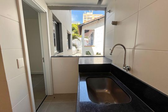 Área de Serviço de apartamento à venda com 4 quartos, 135m² em Jardim Botânico, Rio de Janeiro