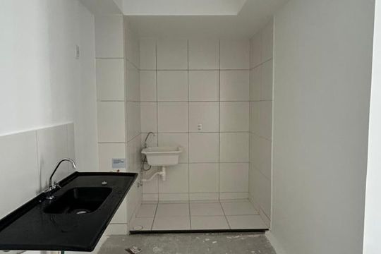 Cozinha de apartamento à venda com 2 quartos, 38m² em Cachambi, Rio de Janeiro