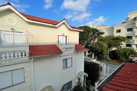 Vista da varanda da suíte de casa à venda com 3 quartos, 141m² em Rio Pequeno, São Paulo