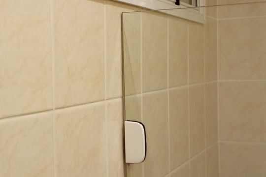Banheiro de apartamento para alugar com 1 quarto, 55m² em Centro, Santo André