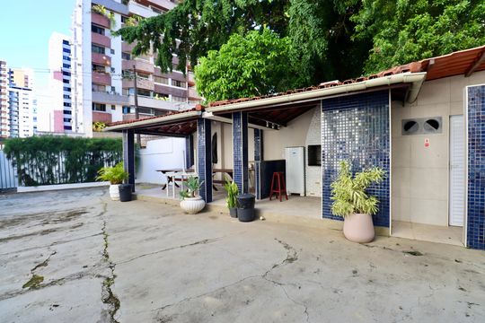Área externa de apartamento para alugar com 3 quartos, 110m² em Caminho das Árvores, Salvador