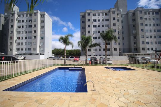 Área comum - Piscina de apartamento à venda com 2 quartos, 45m² em Morro Santana, Porto Alegre