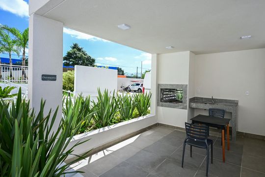 Churrasqueira 1 de apartamento para alugar com 1 quarto, 27m² em Morumbi, São Paulo