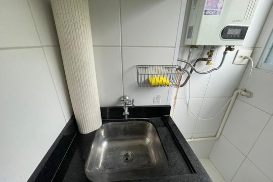 Área de serviço de apartamento à venda com 2 quartos, 55m² em Jardim Caboré, São Paulo