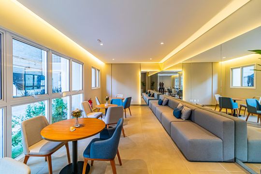 Área comum de apartamento à venda com 2 quartos, 40m² em Vila Sonia, São Paulo