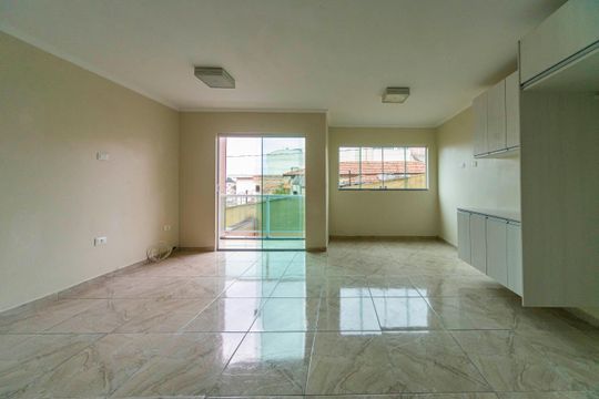 Sala de casa de condomínio à venda com 3 quartos, 120m² em Vila Helena, Santo André