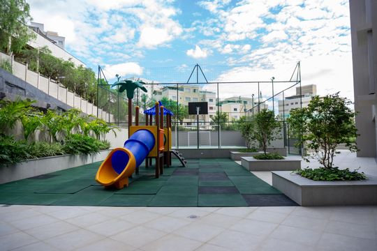 Área comum - Playground de apartamento para alugar com 2 quartos, 71m² em Buritis, Belo Horizonte