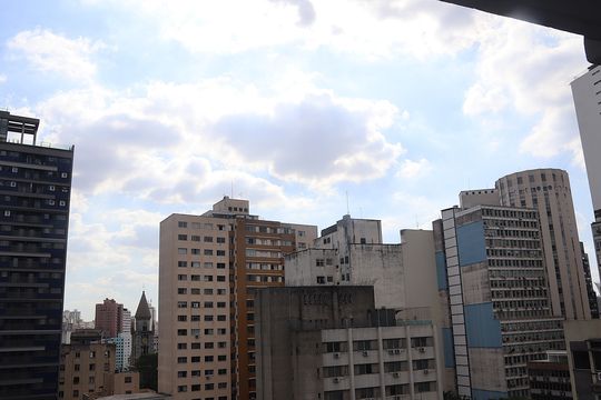 Vista da Varanda de kitnet/studio à venda com 1 quarto, 24m² em Consolação, São Paulo