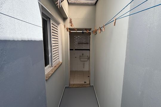 Corredor de casa para alugar com 3 quartos, 113m² em Jardim Las Vegas, Santo André