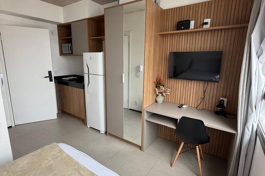 Sala / Quarto de kitnet/studio à venda com 1 quarto, 19m² em Vila Mariana, São Paulo