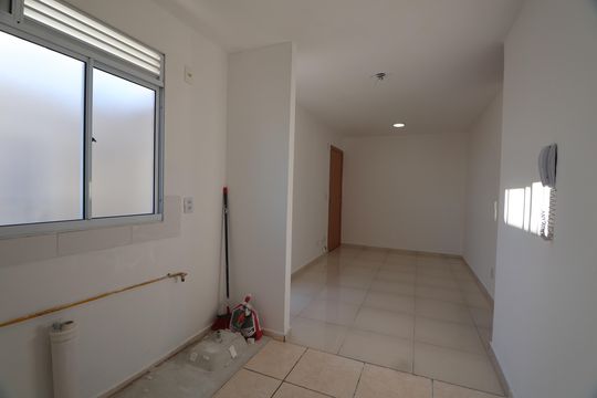 Cozinha e Área de Serviço de apartamento à venda com 2 quartos, 42m² em Estância Velha, Canoas
