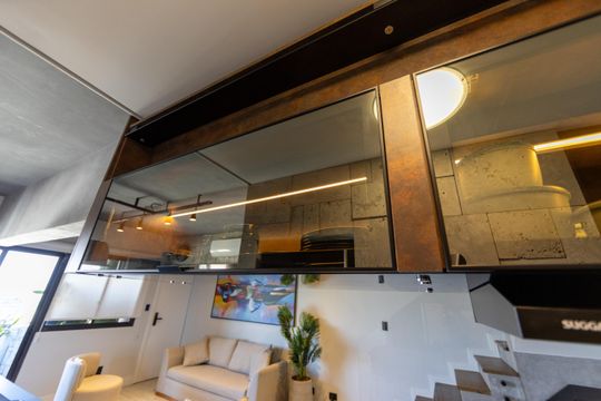 Cozinha de apartamento para alugar com 2 quartos, 128m² em Alphaville Industrial, Barueri