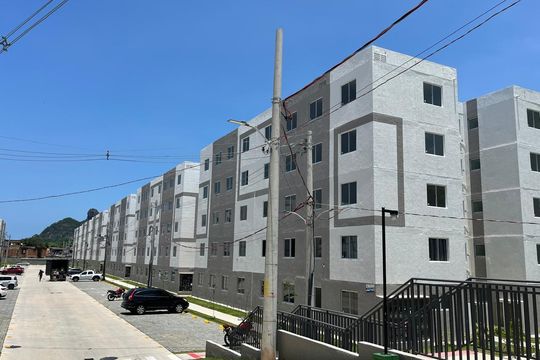 Fachada de apartamento à venda com 2 quartos, 35m² em Jacarepaguá, Rio de Janeiro