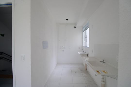 Cozinha de apartamento à venda com 2 quartos, 35m² em Jacarepaguá, Rio de Janeiro