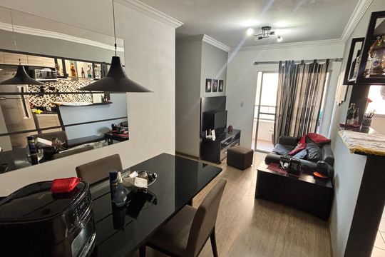 Sala de apartamento à venda com 3 quartos, 62m² em Ponte Sao Joao, Jundiaí