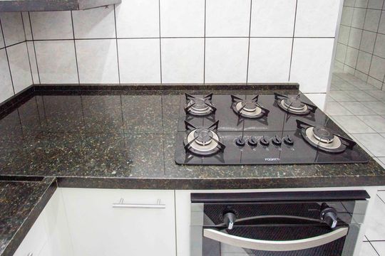 Cozinha de apartamento à venda com 1 quarto, 48m² em Conceição, Diadema
