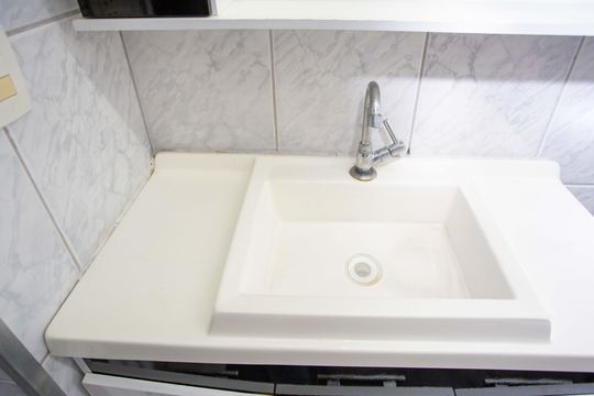 Banheiro de apartamento à venda com 1 quarto, 48m² em Conceição, Diadema