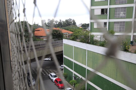 Vista do Quarto de apartamento para alugar com 1 quarto, 46m² em Sé, São Paulo