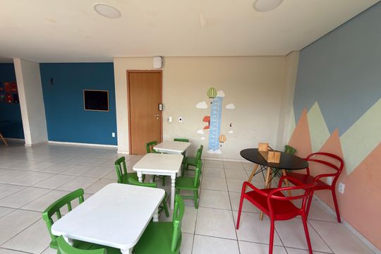 Área comum - Playground de apartamento para alugar com 2 quartos, 52m² em Chácaras Califórnia, Contagem