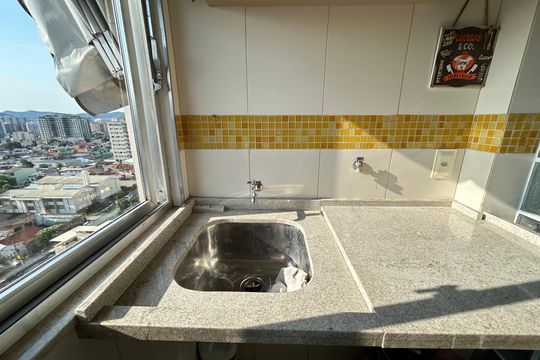 Área de Serviço de apartamento à venda com 2 quartos, 50m² em Engenho Novo, Rio de Janeiro