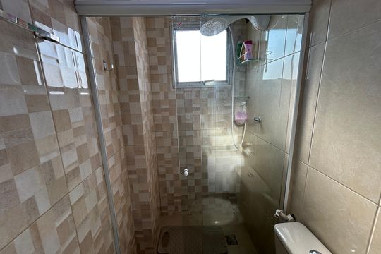 Banheiro Social de apartamento à venda com 2 quartos, 50m² em Engenho Novo, Rio de Janeiro