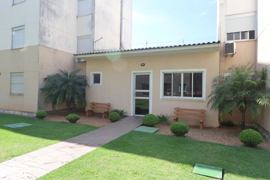Área comum - Salão de festas de apartamento para alugar com 2 quartos, 42m² em Marechal Rondon, Canoas
