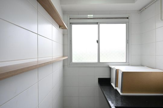 Área de Serviço  de apartamento para alugar com 2 quartos, 42m² em Vila Andrade, São Paulo