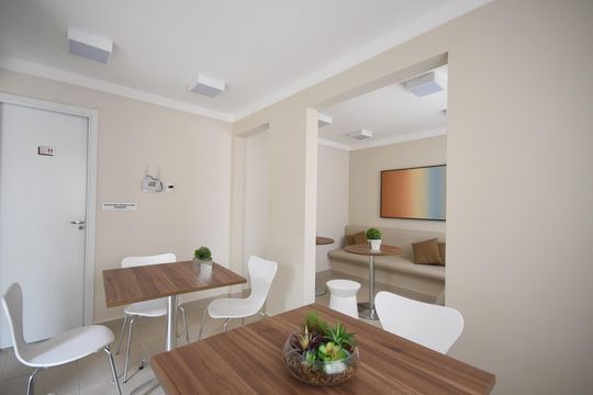 Área comum de apartamento para alugar com 2 quartos, 42m² em Vila Andrade, São Paulo