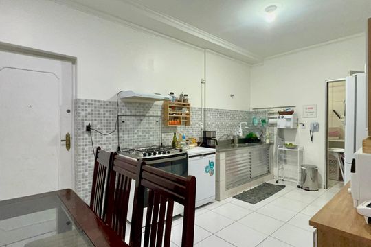 Cozinha de apartamento à venda com 3 quartos, 145m² em Pinheiros, São Paulo