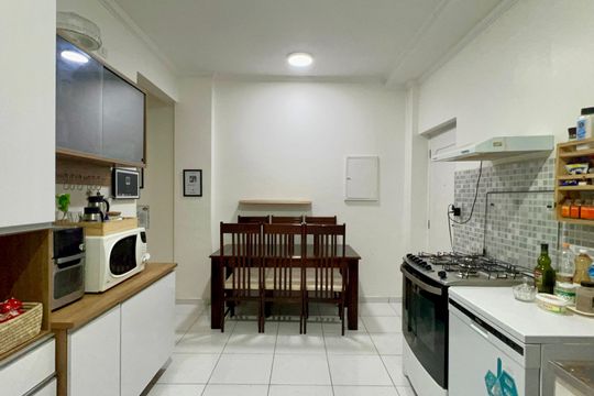 Cozinha de apartamento à venda com 3 quartos, 145m² em Pinheiros, São Paulo