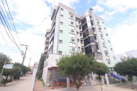 Fachada de apartamento à venda com 3 quartos, 110m² em Vila Nova, Novo Hamburgo