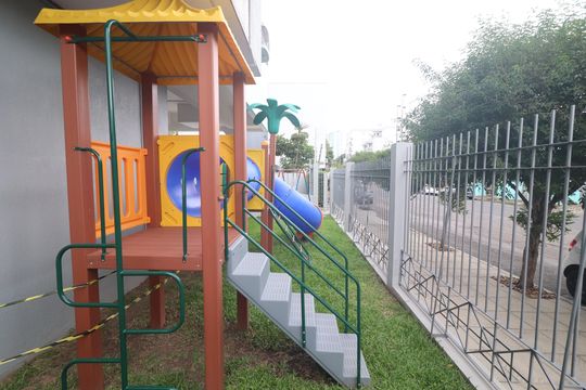 Área comum - Playground de apartamento à venda com 3 quartos, 110m² em Vila Nova, Novo Hamburgo