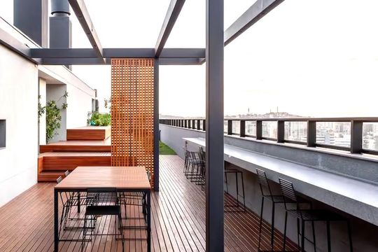 Área externa de apartamento à venda com 2 quartos, 67m² em Rio Branco, Porto Alegre