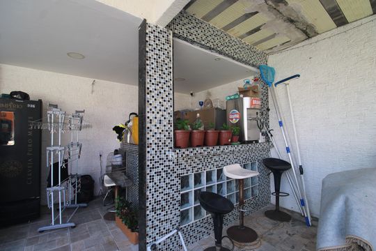 Quintal - Bar de casa para alugar com 3 quartos, 380m² em Taquara, Rio de Janeiro