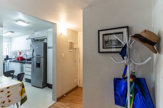 Entrada da Sala de apartamento à venda com 2 quartos, 76m² em Santa Ifigênia, São Paulo