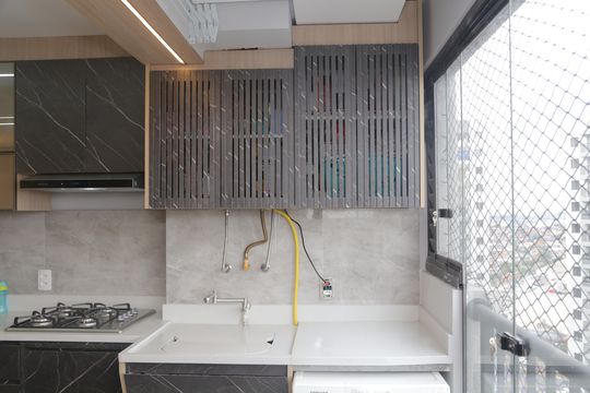 Área de Serviço de apartamento à venda com 2 quartos, 42m² em Vila Campanela, São Paulo
