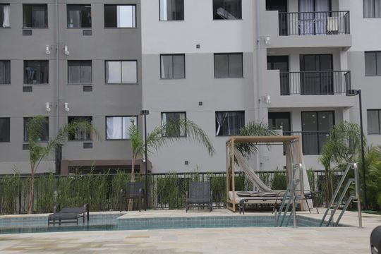 Área comum - Piscina de apartamento à venda com 2 quartos, 42m² em Vila Campanela, São Paulo