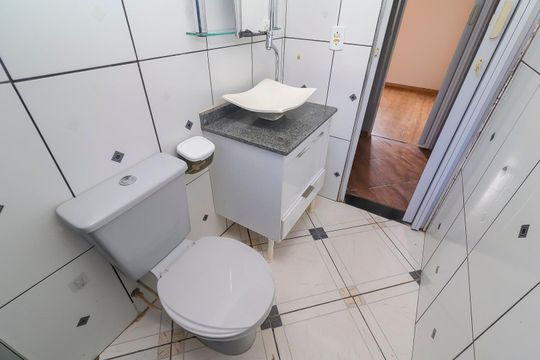 Banheiro de apartamento para alugar com 2 quartos, 55m² em Vila Cruzeiro, São Paulo