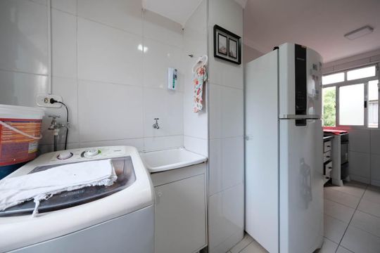 Cozinha e Área de Serviço de apartamento à venda com 2 quartos, 44m² em Vila Silvia, São Paulo