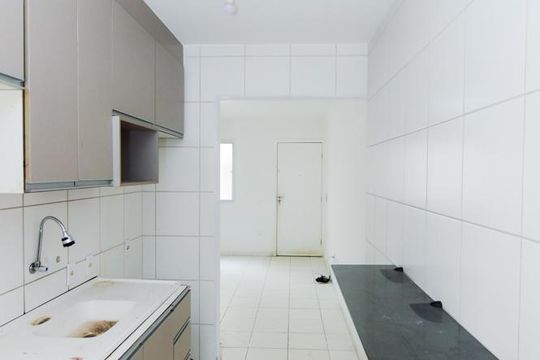 Cozinha de apartamento para alugar com 2 quartos, 47m² em Vila Alzira, Guarulhos