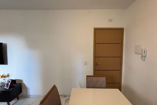 Sala - Sala de Jantar de apartamento à venda com 2 quartos, 50m² em Parque das Nações, Santo André