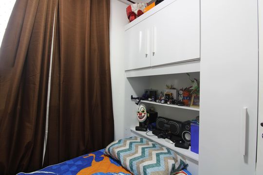 Quarto 2 de apartamento para alugar com 2 quartos, 38m² em Vila Campanela, São Paulo